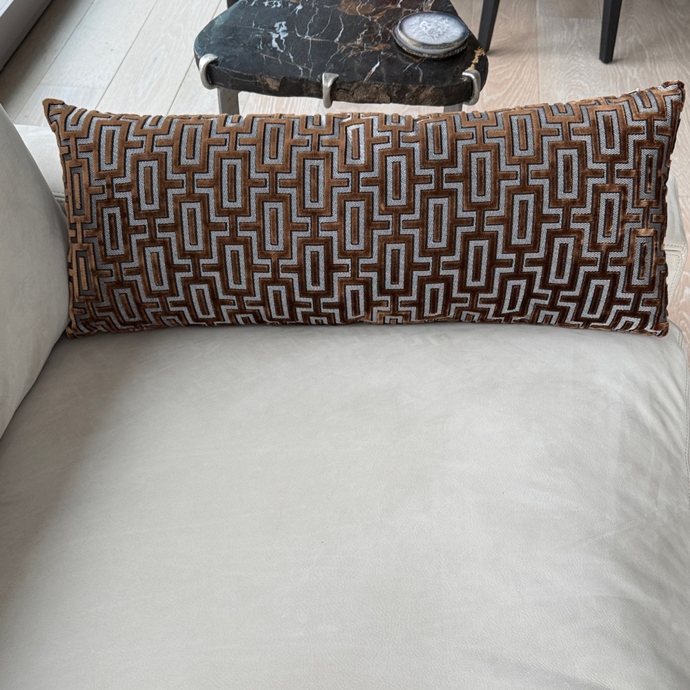 2 D.V. KAP HOME inspired Bergman  Feather/Down Lumbar Pillows.  Sold separately